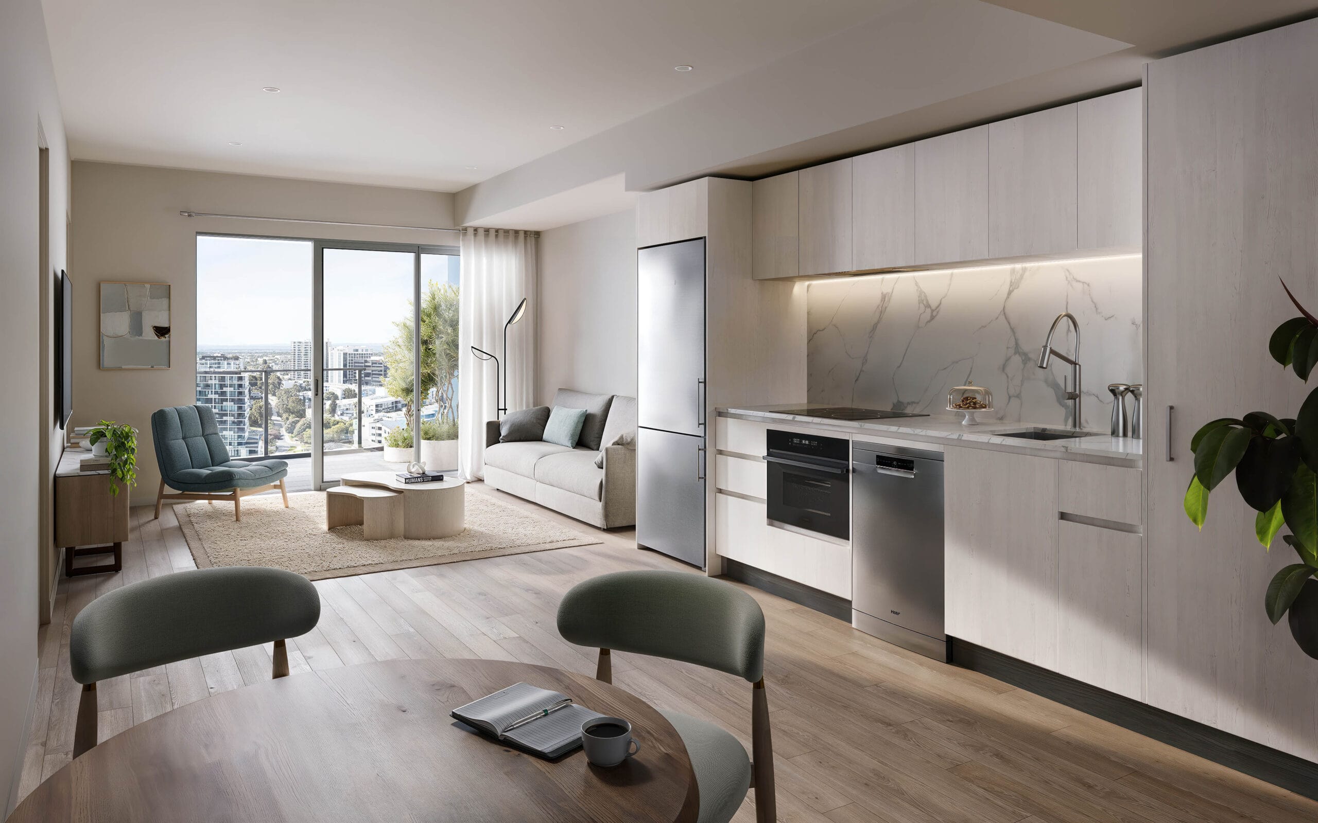 Riverbank Residences by Finbar apartments