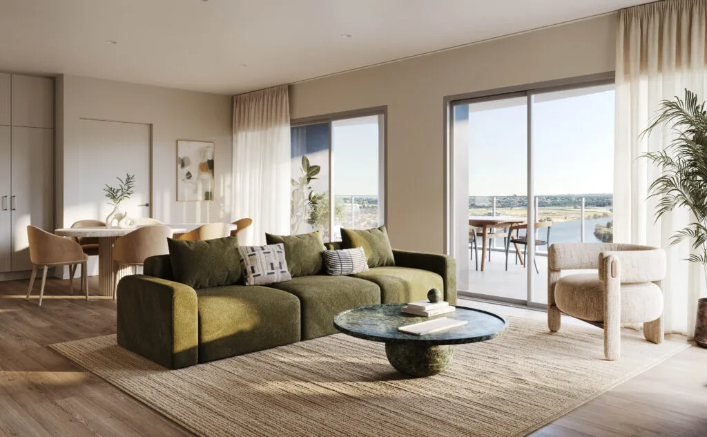 Riverbank Residences by Finbar apartments