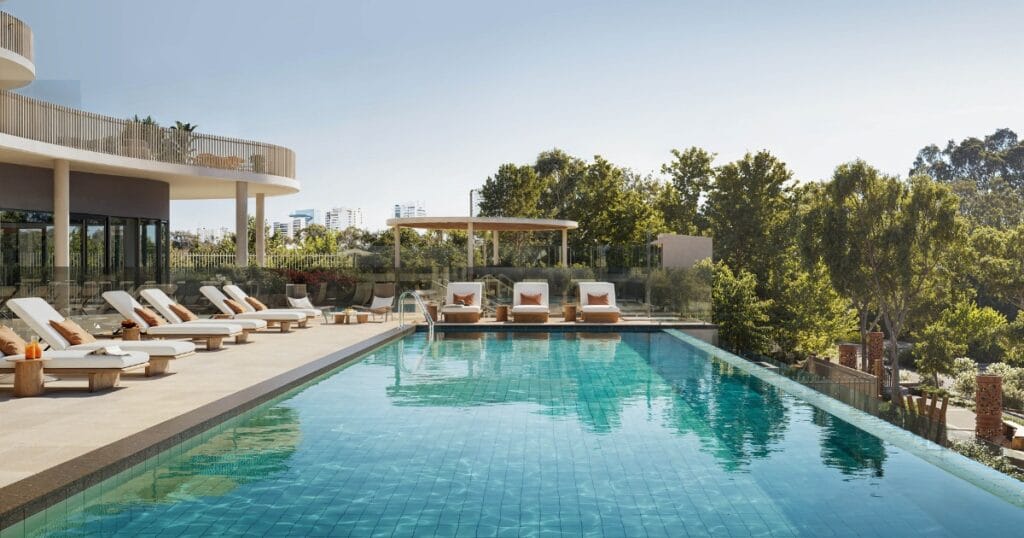 Riverbank Residences by Finbar amenities pool