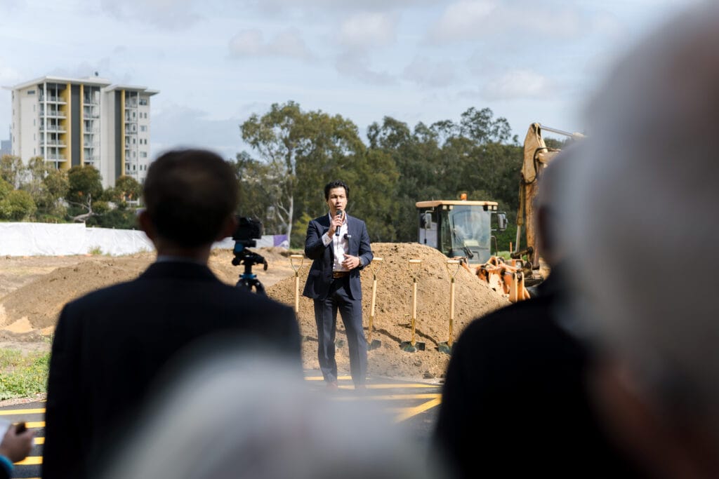 Construction commenced at Riverbank Residences