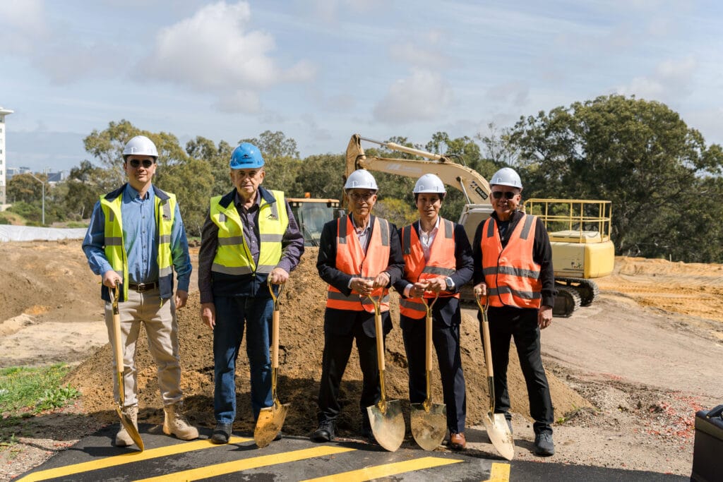 Construction commenced at Riverbank Residences