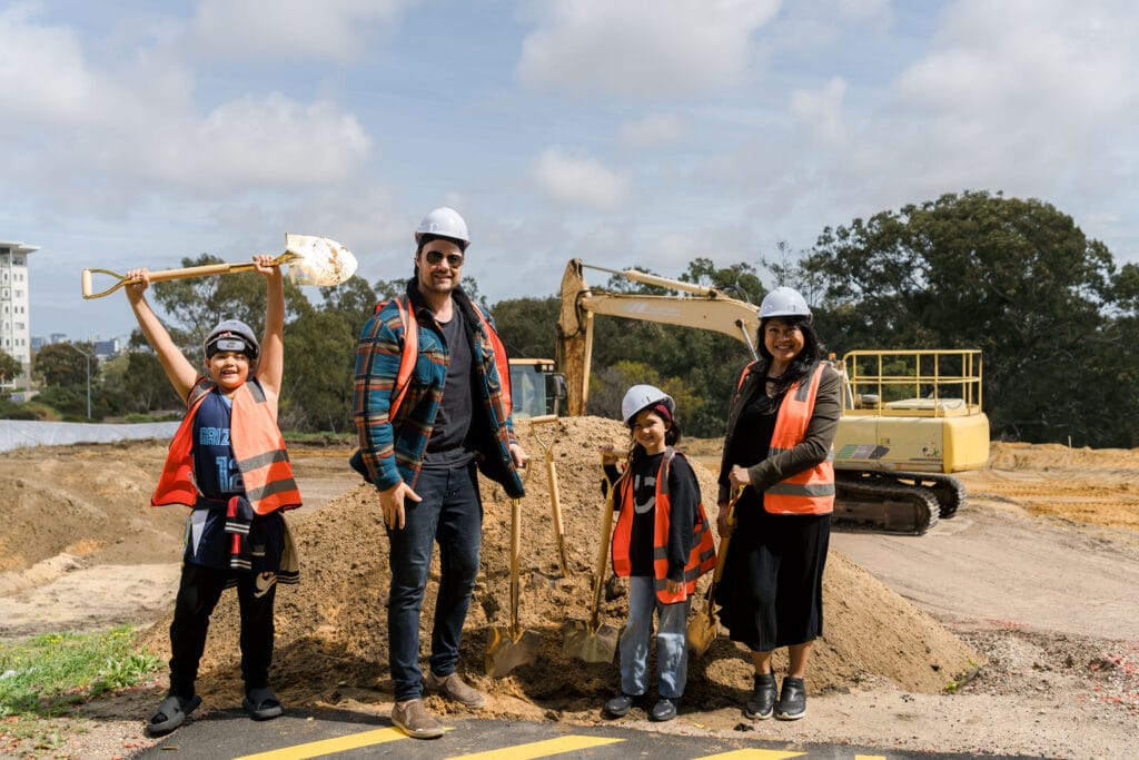 Construction commenced at Riverbank Residences